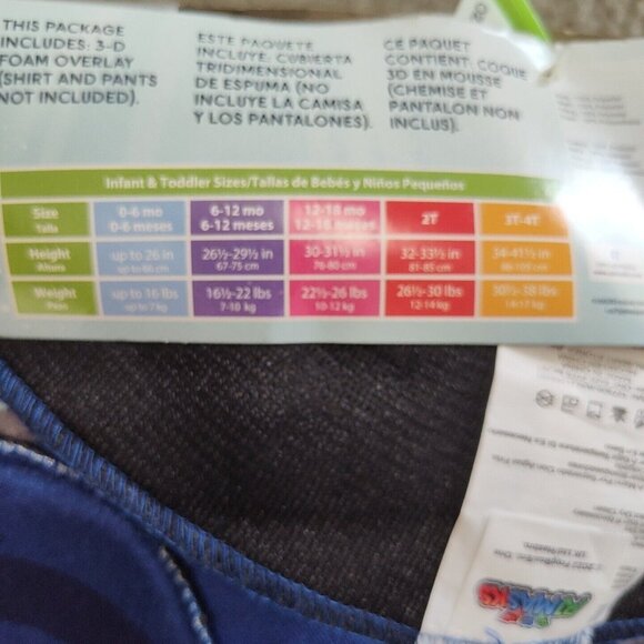 PJ Masks Blue Cat Stripe King Catboy Costume Toddler Boys Girls One Size Fit Mos - Picture 7 of 11